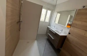 Après travaux - Rénovation des combles sdb -Destpec