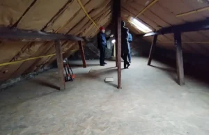 Avant - Rénovation des combles -Destpec