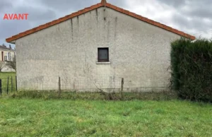 Avant - Rénovation enveloppe maison à Valvidienne