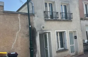 Avant rénovation de façade Etampes