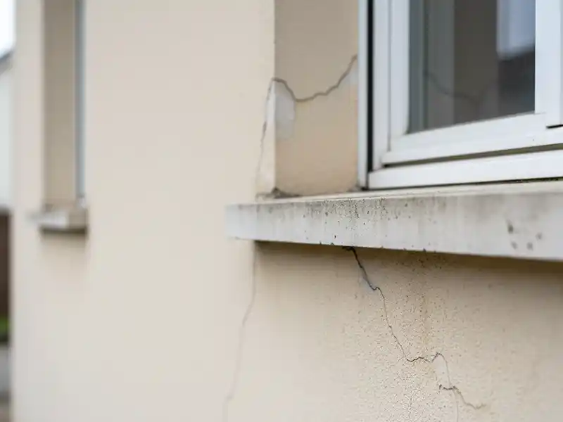 Murs fissurés Murs fissurés