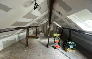 Pendant travaux - Rénovation des combles -Destpec