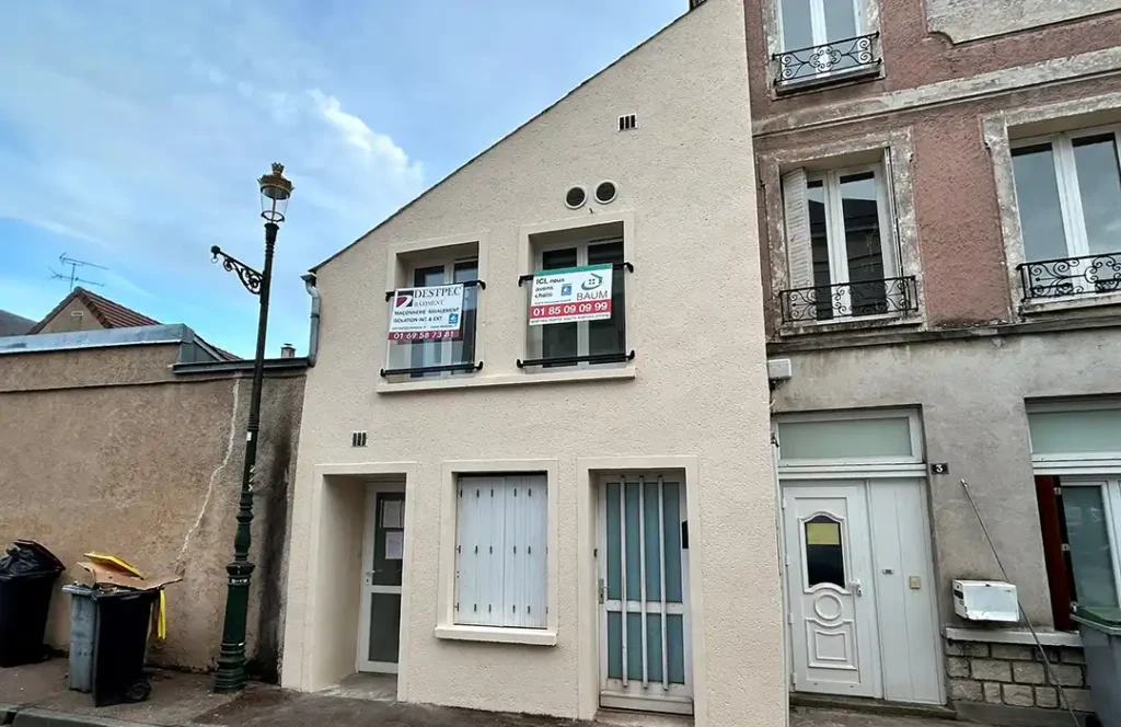 Rénovation de façade Etampes - Destpec Rénovation de façade Etampes - Destpec