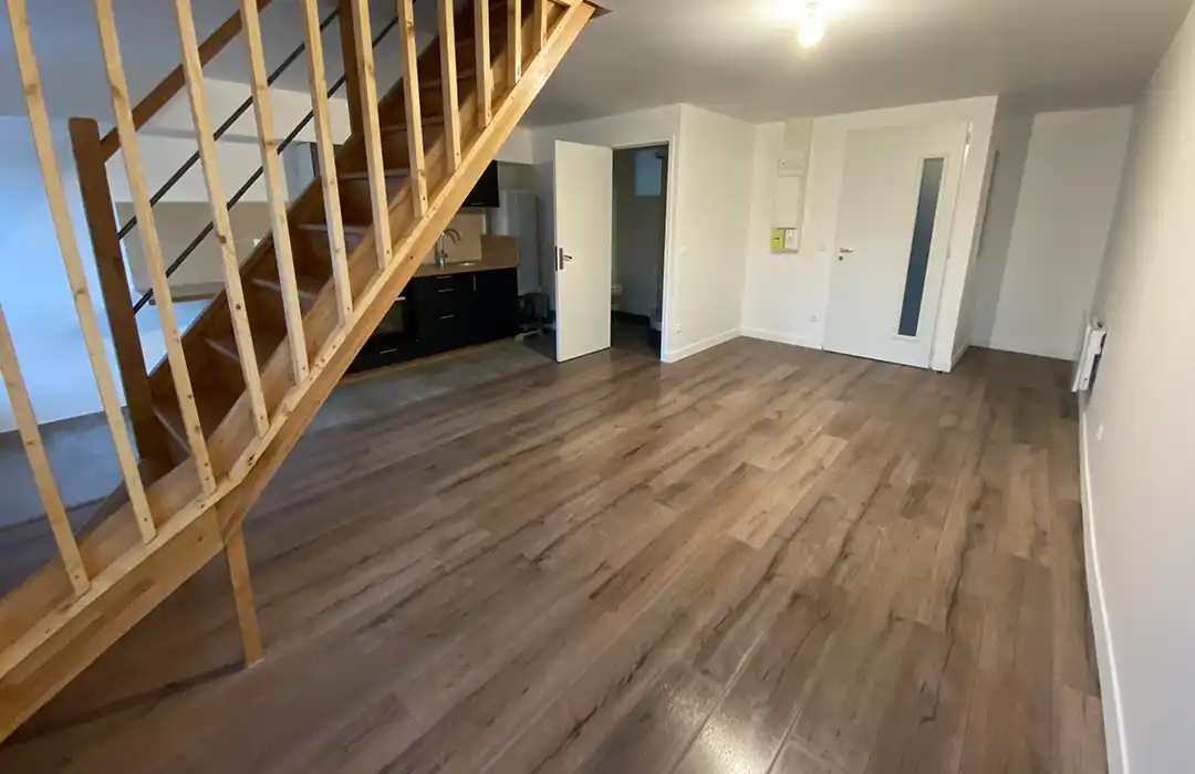 Rénovation intérieure complète immeuble Etampes - Destpec