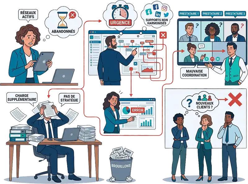 Problématiques stratégie de communication